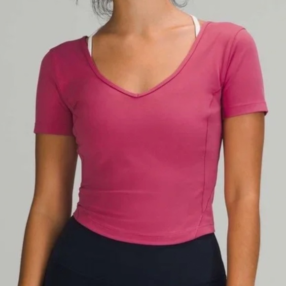 lululemon athletica Tops - lululemon Align™ T-Shirt in Pink Lychee Size 12